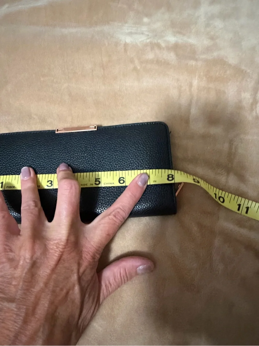 Ted Baker Jade Sunken Zip Matinee Leather Continental Wallet